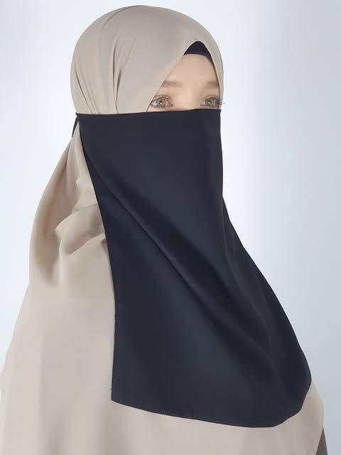 1 Pc Chiffon Plain Women's Round Hijab