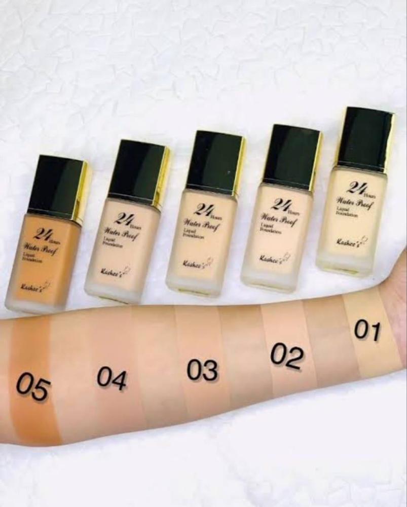 24 Hours Waterproof Liquid Foundation - 35ml