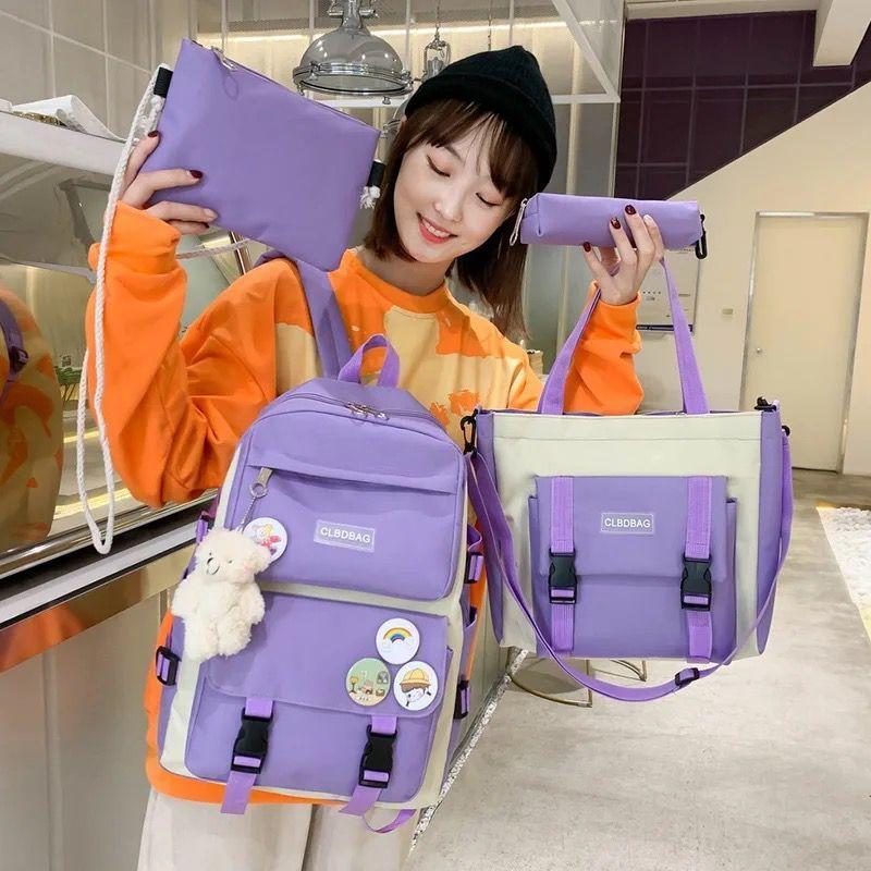 4 Pcs Bag Set For Girls