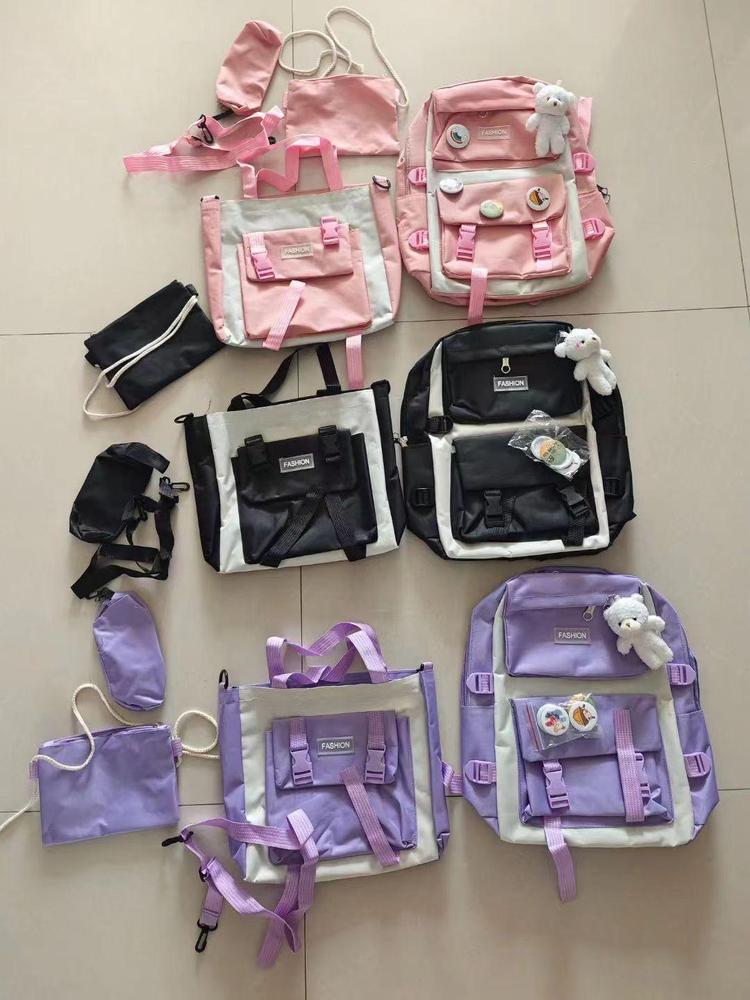 4 Pcs Bag Set For Girls