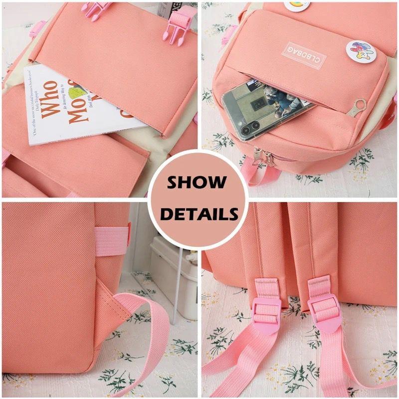 4 Pcs Bag Set For Girls