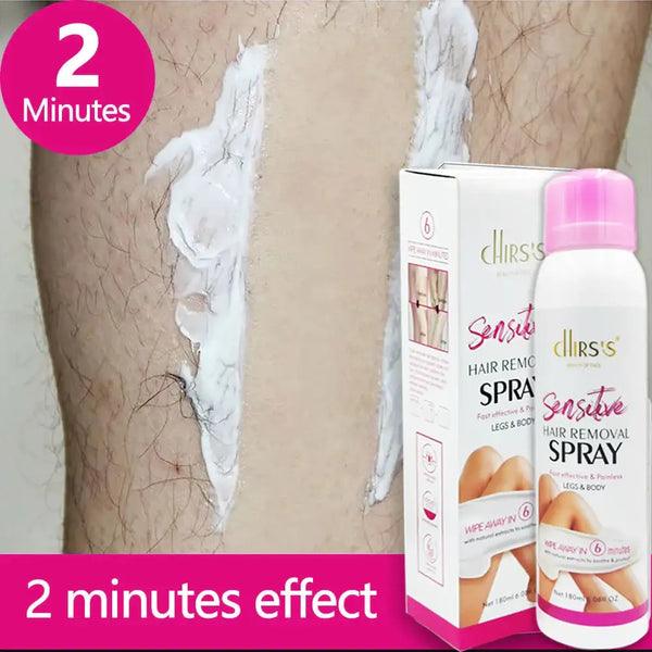 Chirs’s Fast Effective & Painless Hair Removal Spray For Legs & Body (180ml)