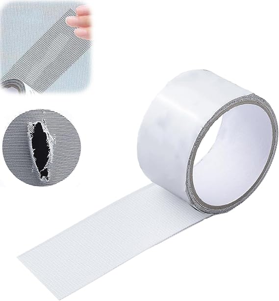 Mesh Roll Tape Window Screen Repair Patch | Keep Mosquitoes Out With Our Anti-insect, Self-adhesive Mesh Patch Tape – 8 Meters