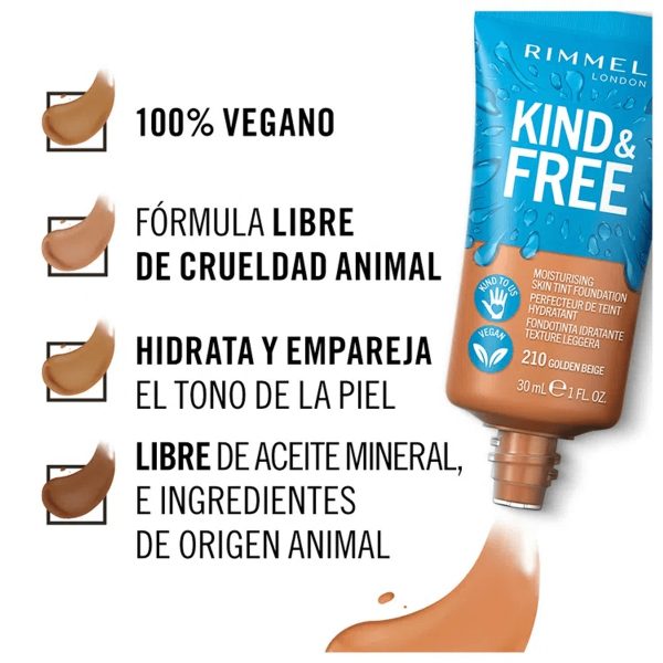 Rimmel London – Kind & Free Moisturising Skin Tint Foundation – Classic Beige