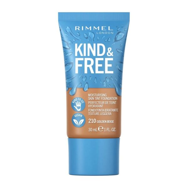 Rimmel London – Kind & Free Moisturising Skin Tint Foundation – Golden Beige