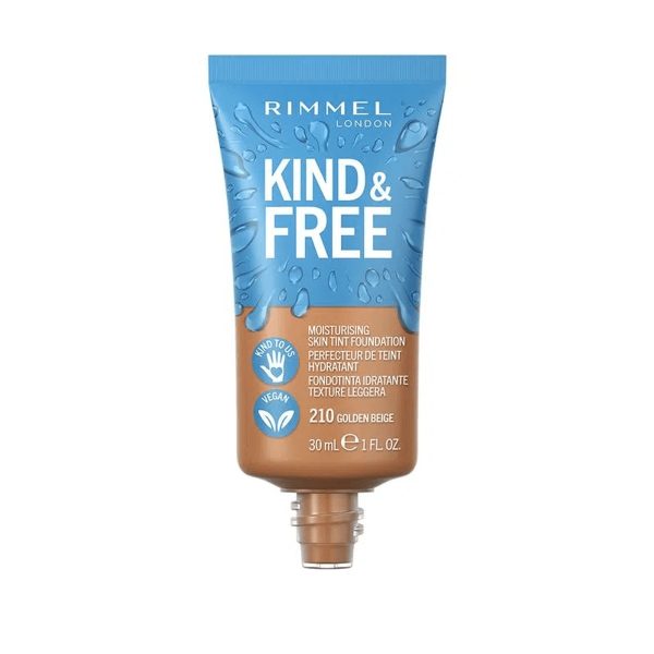 Rimmel London – Kind & Free Moisturising Skin Tint Foundation – Golden Beige