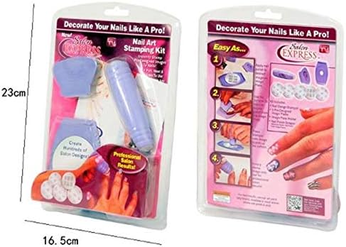 Salon Express Nail Art Stamping Kit