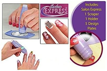 Salon Express Nail Art Stamping Kit